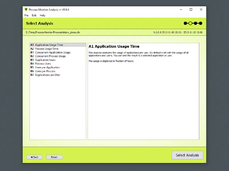 Prozessanalyse – Ansicht 2